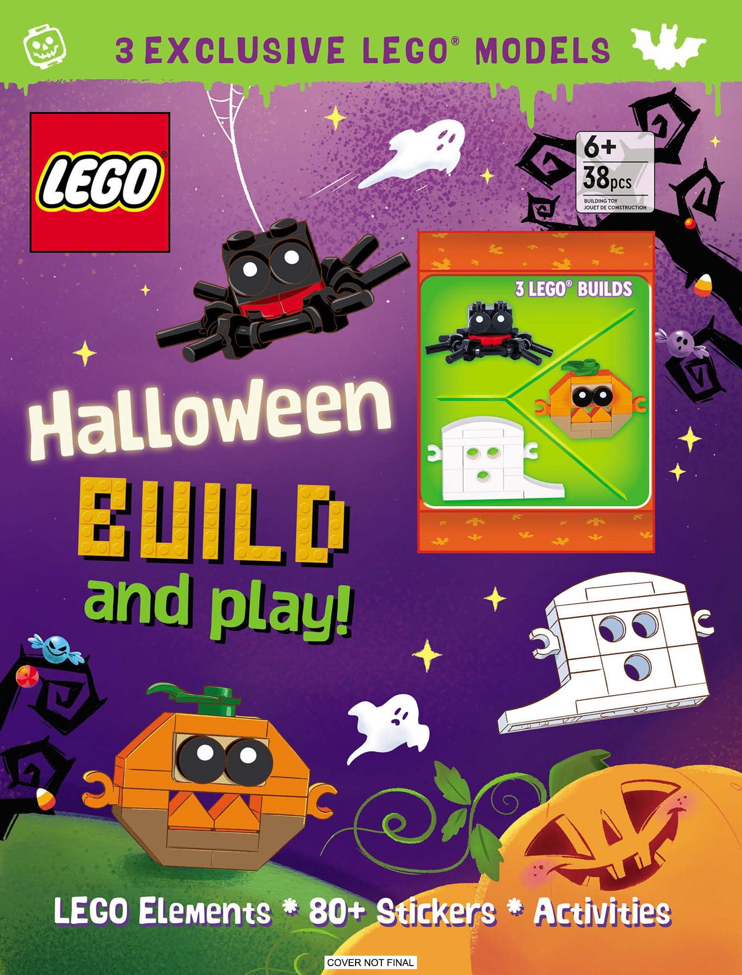 LEGO Books: Halloween Build and Play! (Paperback)