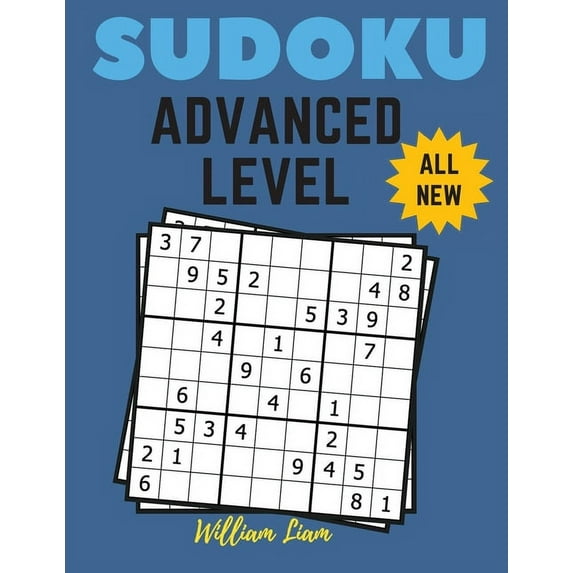 Activity Books Brain Games 3*3 Sudoku Advanced Level For Savvy People, Book 1, (Paperback)