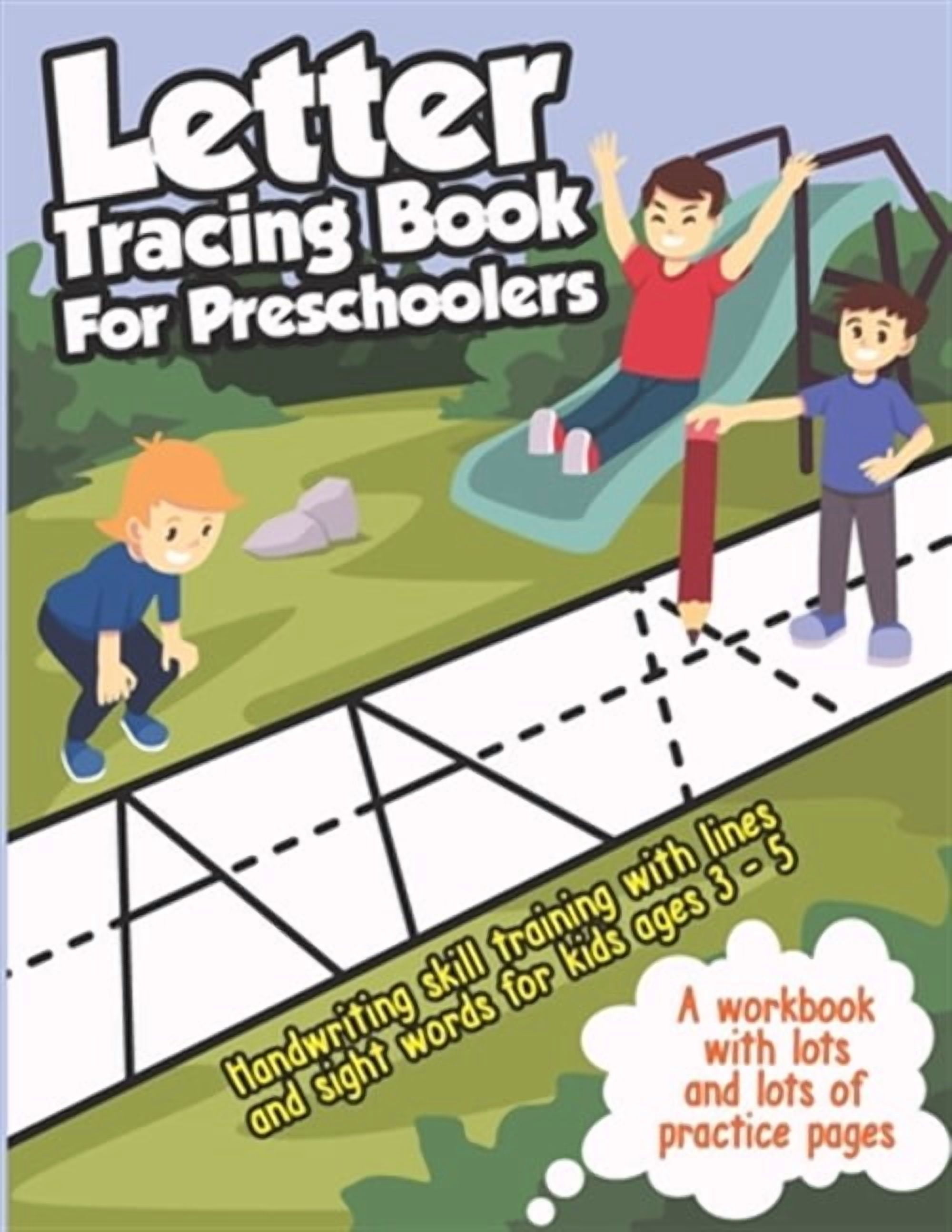 Activity Books for Kids: Letter Tracing Book for Preschoolers ...