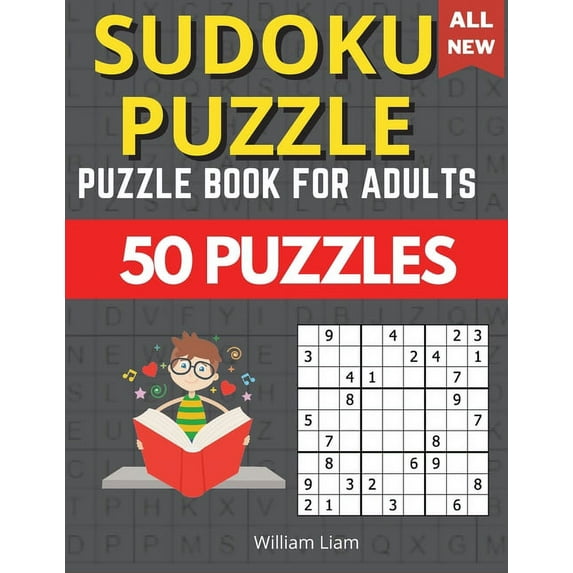 Activity Books: The Ultimate Sudoku Intermediate Level For Adults (Paperback)(Large Print)