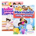 thumbnail image 1 of Activity & Coloring KAPPA Mermaids & Ballerinas Book 2-Title for Drawing, 48-Pack, 1 of 2