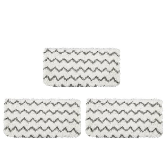 Sale Countdown! 3Pcs Microfiber Steam Washable Reusable Mop Pads Fit For Vacuum Cleaner S1000 S1000A S1000C S1000Wm S1001C Replacement Mop Pads Wipes Practical Home Decor