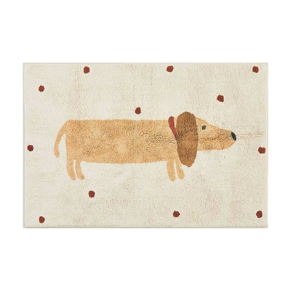 Sale Countdown! Dachshunds Rug Cute Living Room Bedroom Rug Bedside Fun Puppy Blanket Children'S Room Anti Fall Game Crawling Rug Washable Carpet Practical Home Decor B