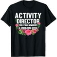 thumbnail image 1 of Activity Director Appreciation Activity Professional Week T-ShirtMen's and women's gift, black and white T-shirt, size: Extra large S-4XL, 1 of 4