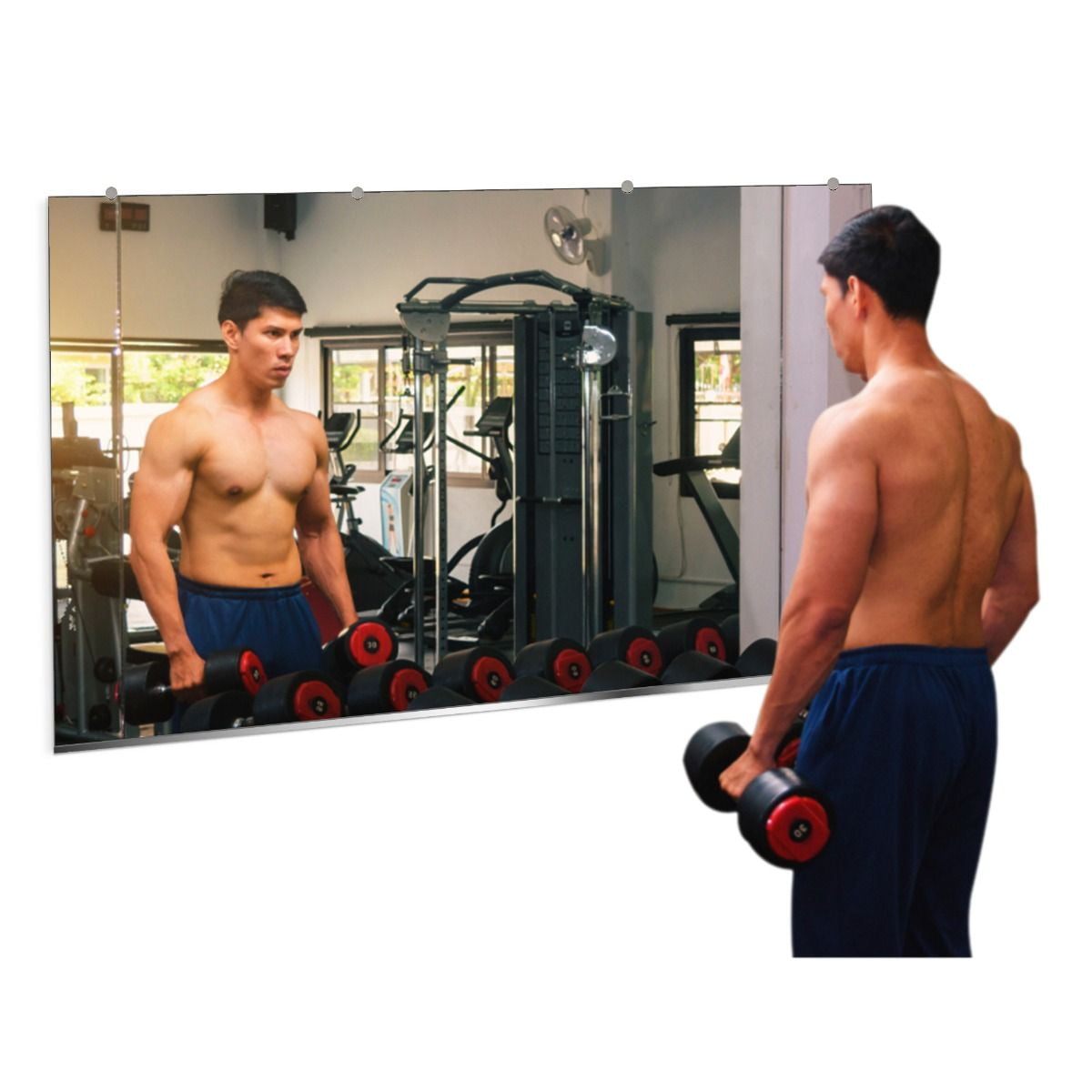 Gym and Dance Activity Mirrors with Safety Backing Liberia Ubuy