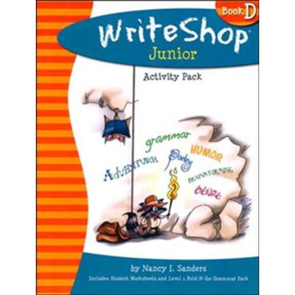 Activity Pack With Fold-N-Go Grammar, Level 1---Book D (Grades 3 To 6)
