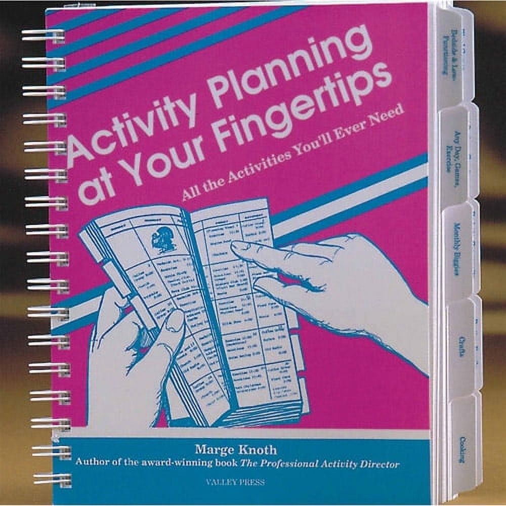 Activity Planning at Your Fingertips Book
