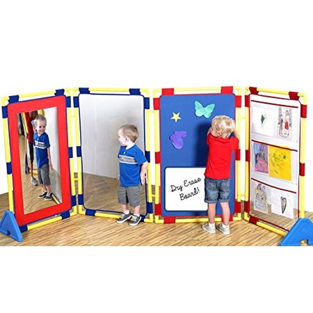 Childrens Factory 1427966 30.5 x 1.25 x 47.5 in. Activity Play Panel Center