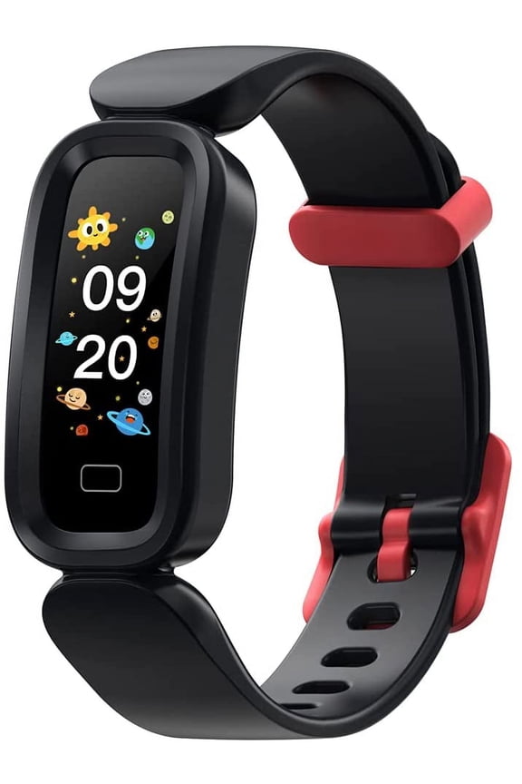 Activity Tracker Watch for Kids, Heart Rate Monitor, Activity Tracker for Girls, Boys, Teens, IP68 Waterproof, Pedometer, Sleep Tracker with Alarm Clock, Great Gift