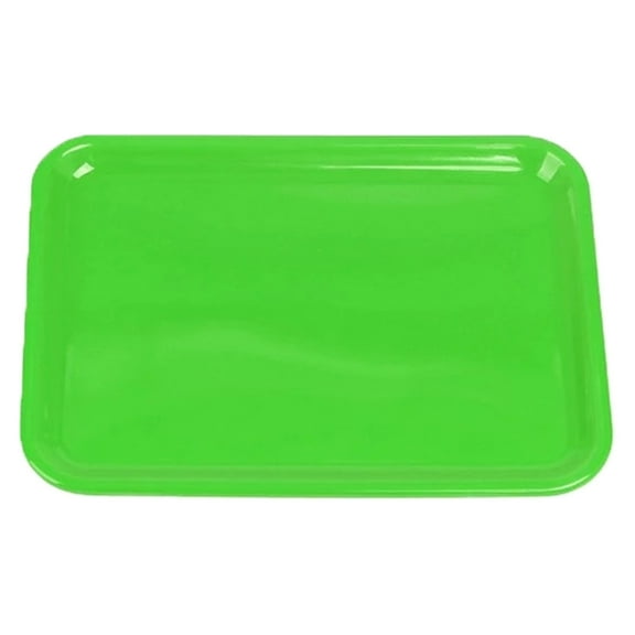 Activity Tray Teaching Aid Tray Plastic Trays Educational Kindergarten Learning Activities Plastic Sorage Basket Crafts Organizer Tray Activity Trays - green