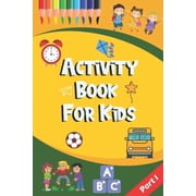 Activity and Riddle Books for Kids 3-5 Activity Book For Kids Paperback