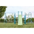 thumbnail image 1 of Activplay Modular Lower Kit 3 Jungle Gym, Swing, Slide, Jungle Line, Rust Resistant, No Pinch Joints, Adjustable Platforms with Safety Grooves, Heavy Duty Metal Frame, 1 of 10