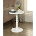 thumbnail image 1 of Acton White Finish Accent Table, 1 of 5