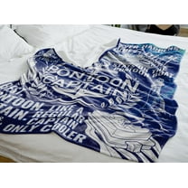 Actor & Actress Gifts, Theatre Gifts, Gifts for Musical Actor & Actress, Broadway Theatre Musical Gifts for Musical Performer，Soft Flannel Blanket, 60 x 50 inches - Actor Blue
