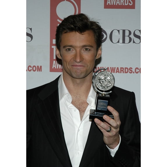 Actor Hugh Jackman At 2004 Tony Awards, New York City, June 6, 2004 (Photo By S SaracEverett Collection) Celebrity (16 x 20)