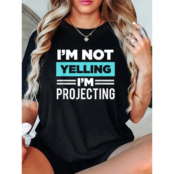 Actor I'm Not Yelling I'm Projecting Theatre Nerd Thespian T-Shirt