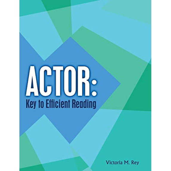 Pre-Owned Actor: Key to Efficient Reading (Paperback) by Rey Victoria
