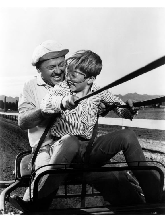 Actor Mickey Rooney And His Son Teddy Rooney History (24 x 36)