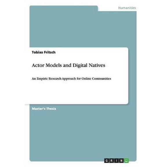 Actor Models and Digital Natives