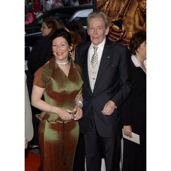 Actor Peter O' Toole And Daughter Kate Attend The U.S. Premiere Of Troy At The Ziegfeld Theater May 10, 2004 In New York City. (Photo By David BlackmanCourtesy Everett Collection.) Celebrity (8 x 10)