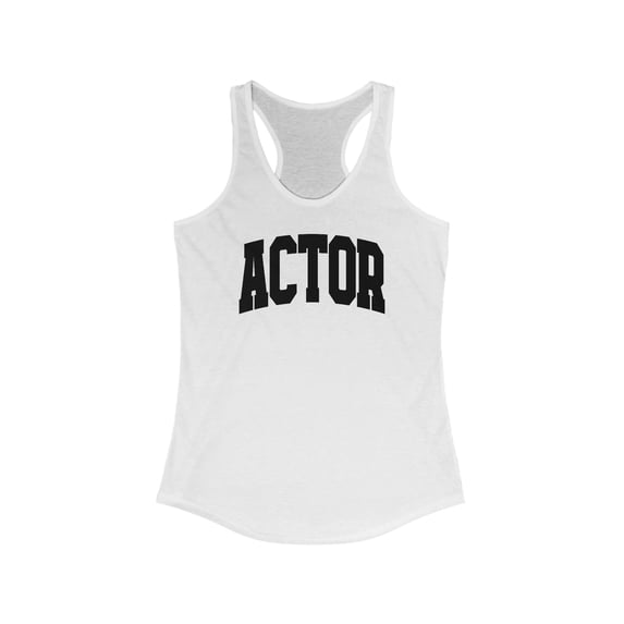 Actor Tank Top Gifts Shirt Womens Sleeveless