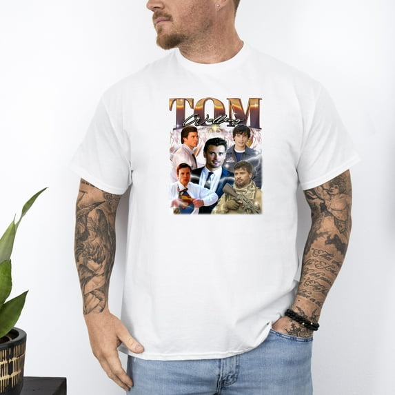Actor Tom Welling Smallville Clark Kent Vintage Homage Fan T-Shirt Unisex, for men & women, up to size 5XL