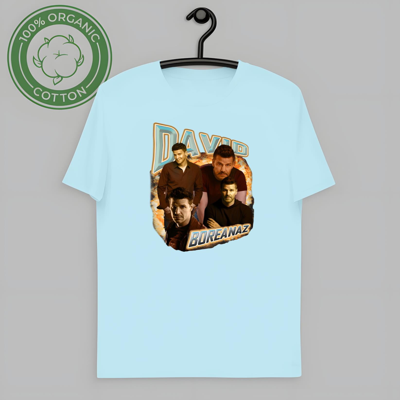Actor Tribute Graphic Tee - Boreanaz Inspired Design - Walmart.com