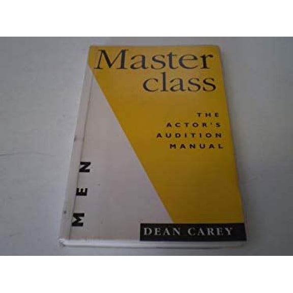 Pre-Owned ACTOR'S AUDITION MANUAL FOR MEN (Paperback) 0435086782 9780435086787