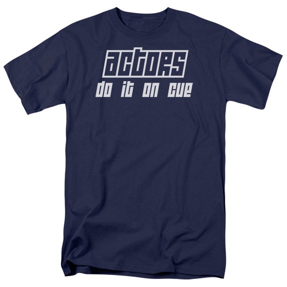- Actors Do It On Cue - Short Sleeve Shirt - XXXX-Large