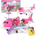 thumbnail image 1 of Actoyo Children's Play House Toy Aircraft Large Size Passenger Plane Kids Air Freighter Transport Cargo Toy Car Set, 1 of 12