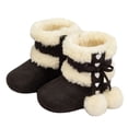 thumbnail image 1 of Actoyo Infant Toddler Baby Girl Winter Boots Soft Sole Anti-Slip Snow Warm Prewalker Newborn Boots, 1 of 14