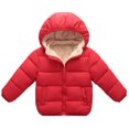 thumbnail image 1 of Actoyo Kid Toddler Girls Down Jacket Hooded Windproof Snow Winter Coat Outwear for 0-6 Years, 1 of 5