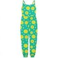 thumbnail image 1 of Actoyo Kids Girls Toddler Sleeveless Cropped Play Jumpsuit Playsuit Romper, 1 of 8