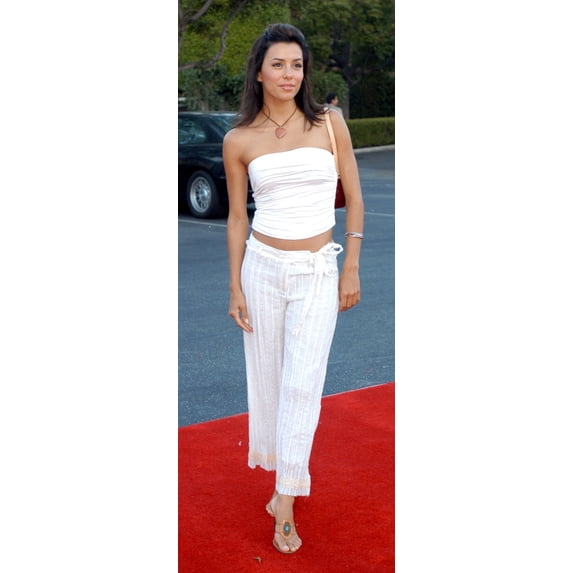 Actress Eva Longoria Arrives At The Screening Of Without A Paddle At Paramount Pictures, Hollywood, California, August 16, 2004. Celebrity (8 x 10)