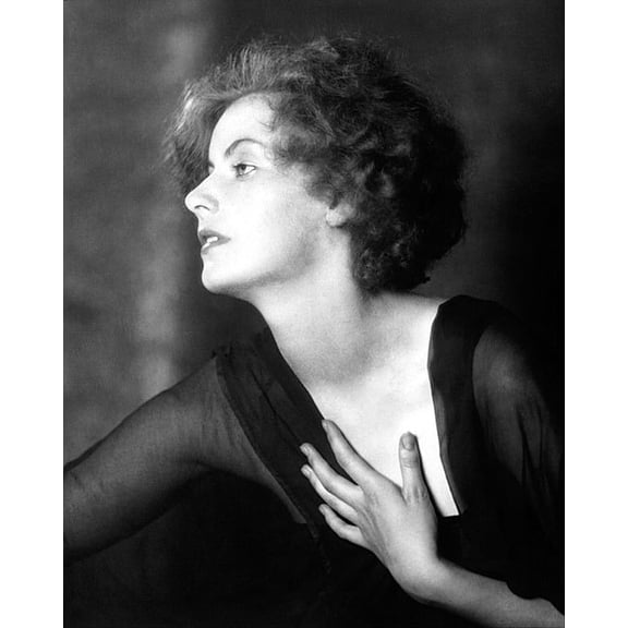 Actress Greta Garbo Portrait 1925 Style - A - 20x30 Inch Laminated Poster - Stunning Detail and Bold Colors