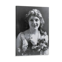 Actress Mary Pickford Hollywood Slient Film Star Print Poster (26) Posters Art Print Wall Photo Paint Poster Hanging Picture Family Bedroom Decor Gift 12x18inch(30x45cm)