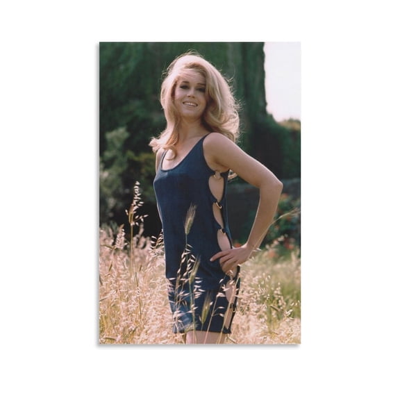 Actress Political Activist Jane Fonda Art Poster Print 2 Canvas Poster Wall Art Picture Prints Hanging Photo Gift Decor Home Posters Artworks 16x24inch(40x60cm)