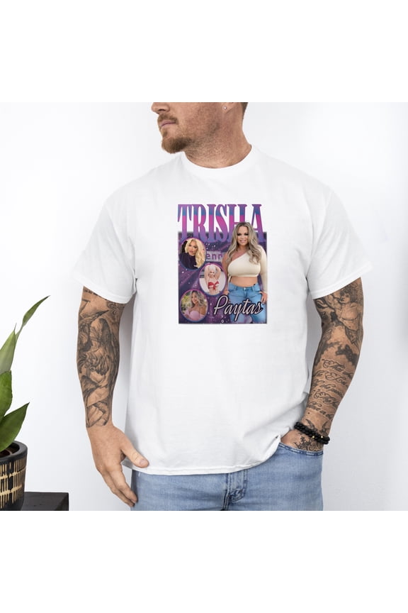 Actress Trisha Paytas Vintage Internet Star Homage Retro Fans T-Shirt Unisex, for men & women, up to size 5XL