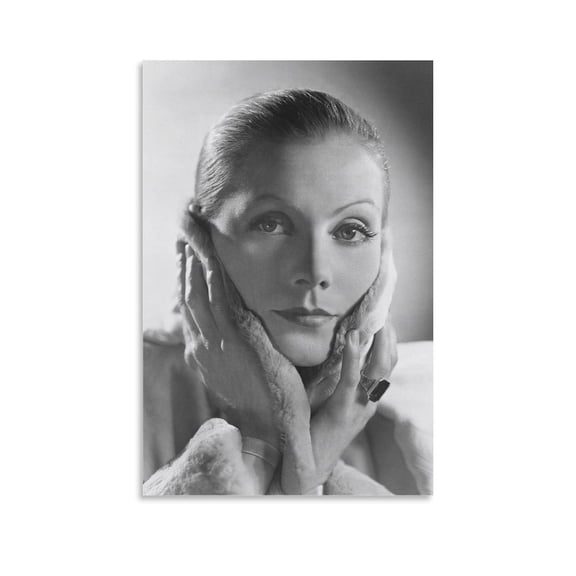 Actresses from Stockholm Greta Garbo Retro Poster Art Poster Canvas Painting Decor Wall Print Photo Gifts Home Modern Decorative Posters 12x18inch(30x45cm)
