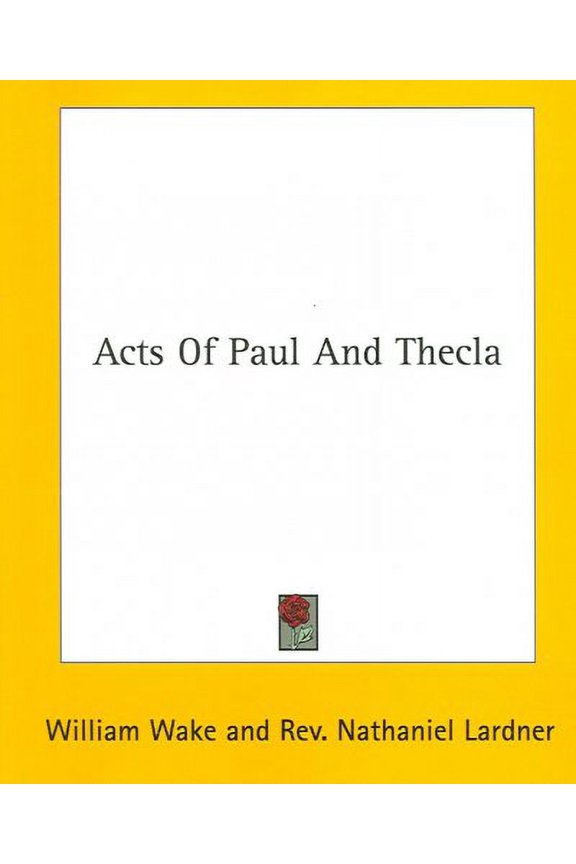 Acts of Paul and Thecla