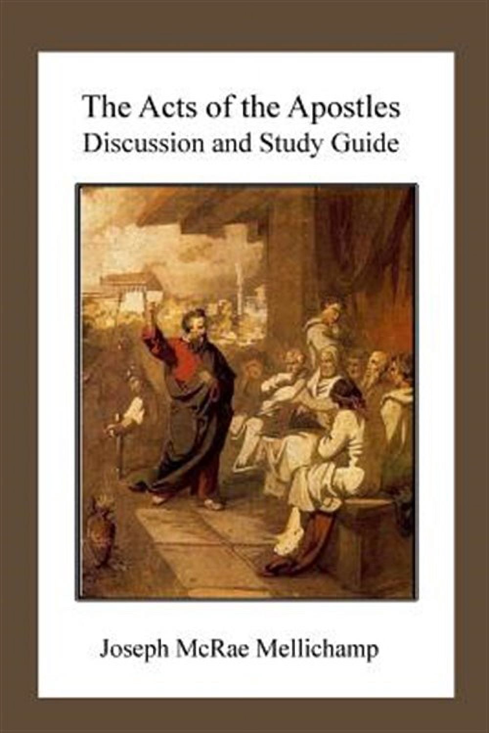 Acts of the Apostles : Discussion and Study Guide - Walmart.com