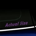 thumbnail image 1 of Actual Size - Vinyl Decal - Choose Color - [VIOLET], 1 of 1