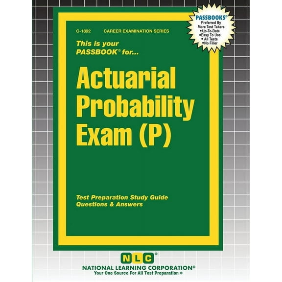 Actuarial Probability Exam (P), (Paperback)