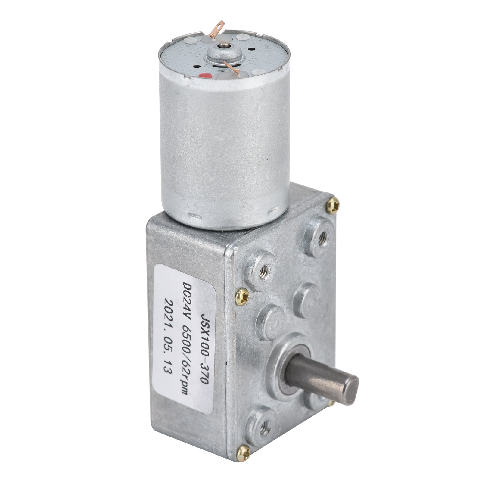 Actuator, DC 24V 62RPM Dc Geared Motor SelfLocking Speed Reduce For