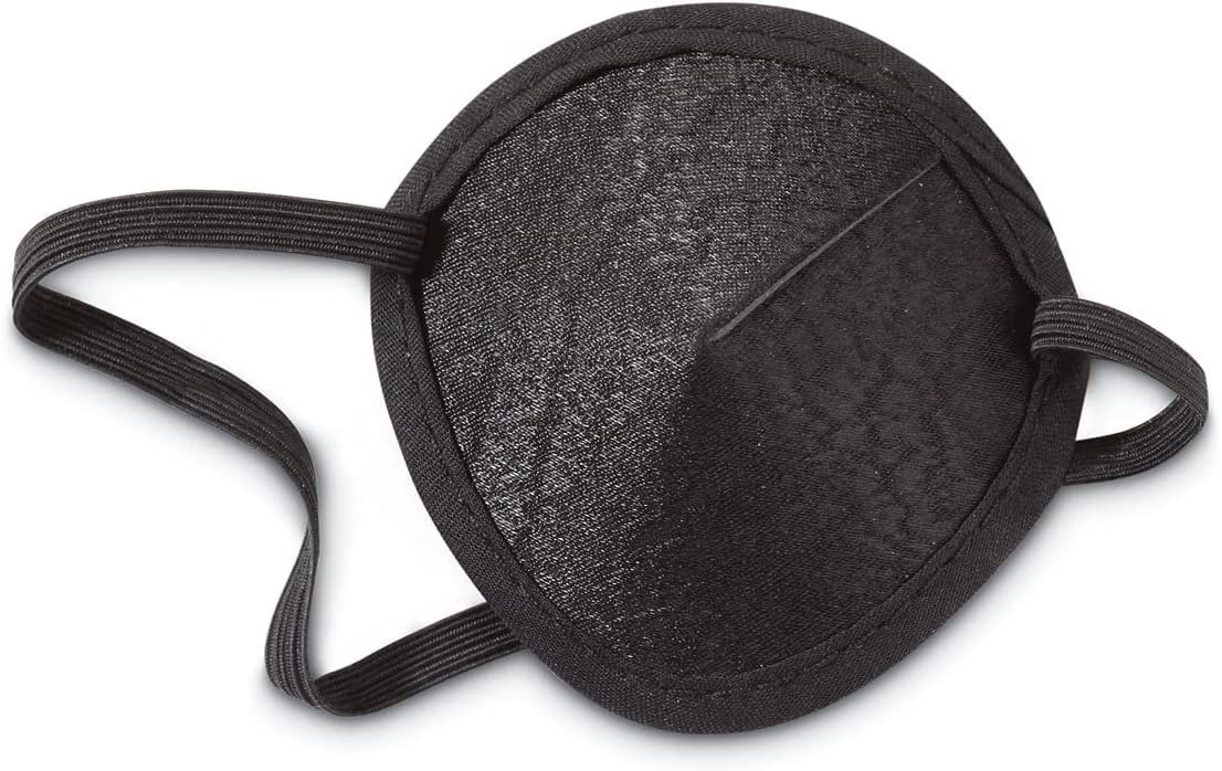 Acu-Life® Concave Eye Patch, Black, One Size Fits Most, Foam Padding
