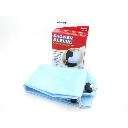 Acu-Life Waterproof Cast Cover for Shower, One Size, Use on Leg or Arm, Reusable