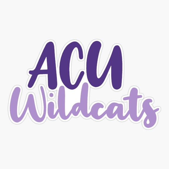 Acu Wildcats College Sports Vinyl Decal Sticker