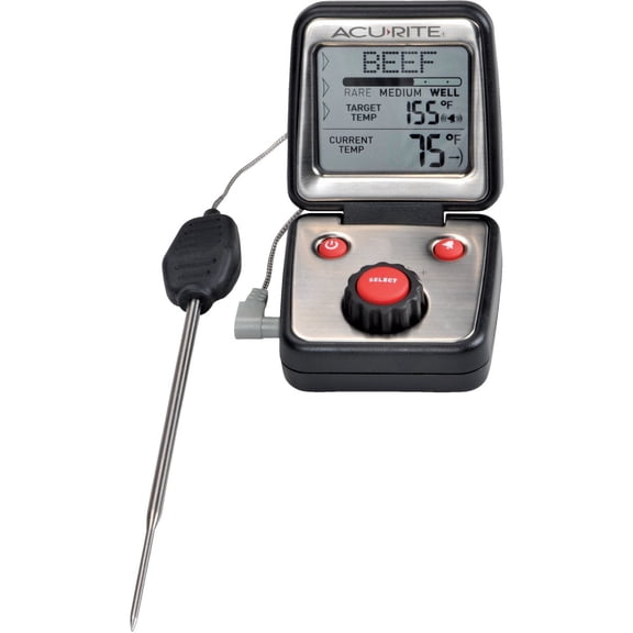 Chaney Instruments AcuRite 00277 Digital Cook Thermometer Residential Use, Standard Application