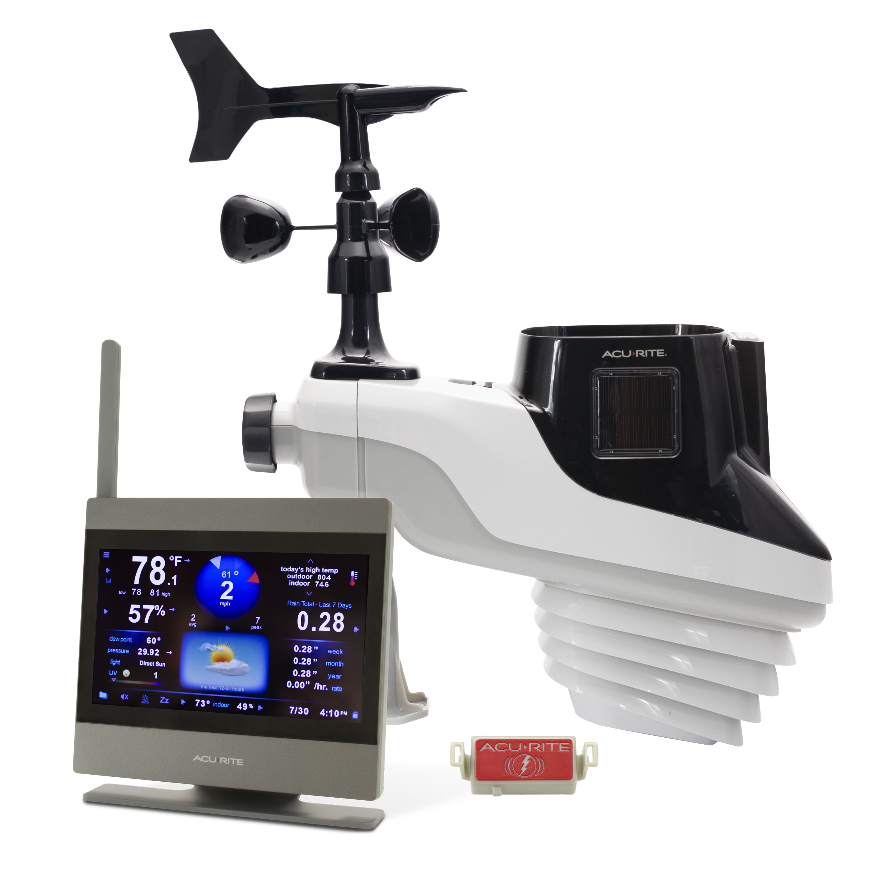 AcuRite Weather Station for Temperature, Humidity, and Lightning