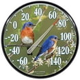 thumbnail image 1 of AcuRite 01598A1 12.5-Inch Wall Thermometer, Bluebirds, 1 of 1